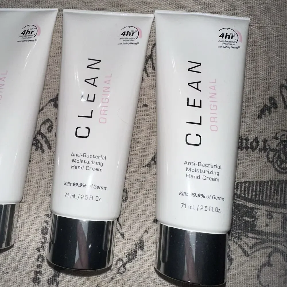 BRAND NEW CLEAN Lot Of 5 Tubes ORIGINAL Moisturizer Sanitation Hand Cream 2.5 Oz